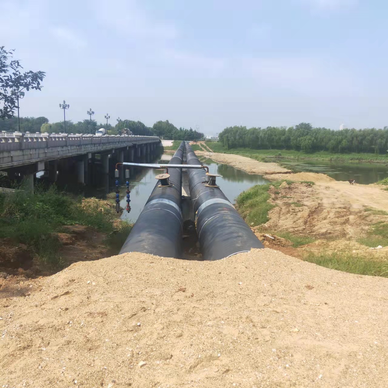 永平输油管道清洗